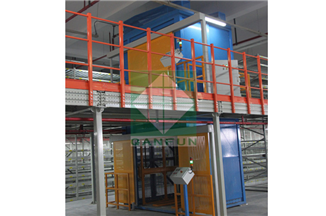 Picking cage lifting system